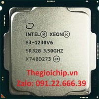 [HCM]CPU Intel Core Xeon E3-1230 V6 (TRAY NO FAN)CTY 3 Năm