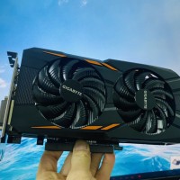 [HCM]VGA (Cạc màn hình) GIGABYTE GeForce GTX 1050 2GI/D5 (GV-N1050WF2OC-2GD) 2FAN (CTY Box-3 Năm)